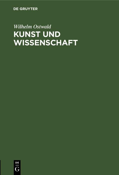 Produktbild: Kunst und Wissenschaft