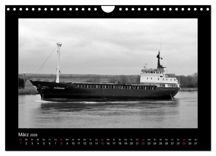 Produktbild: Alte Schiffe (Wandkalender 2026 DIN A4 quer), CALVENDO Monatskalender