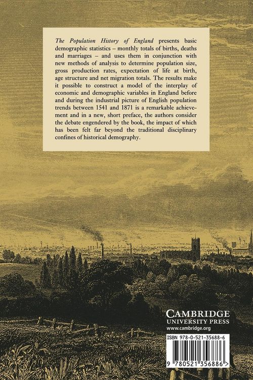 Produktbild: The Population History of England 1541-1871