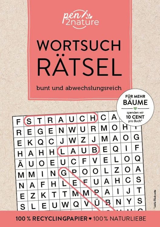 Produktbild: Wortsuchr&auml;tsel &bull; bunt und abwechslungsreich