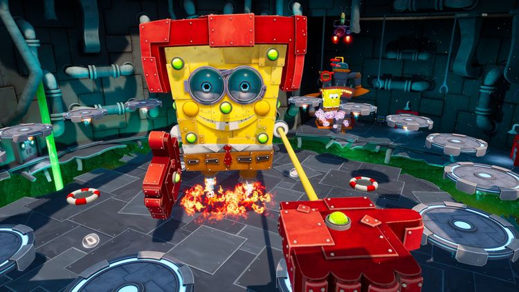 Produktbild: Spongebob: Battle for Bikini Bottom-Rehydrated [NSW] [Code in a Box] (D)