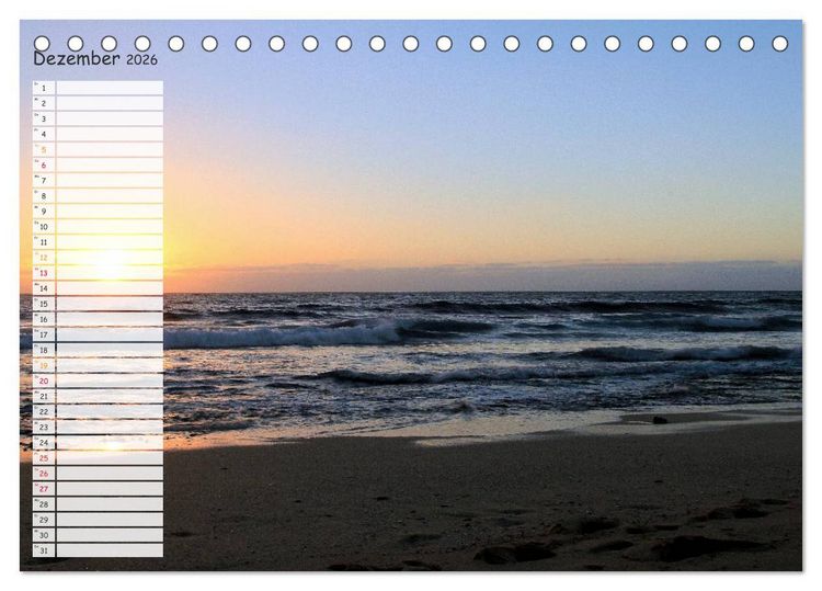 Produktbild: Kapverdische Inseln - Insel Sal (Tischkalender 2026 DIN A5 quer), CALVENDO Monatskalender