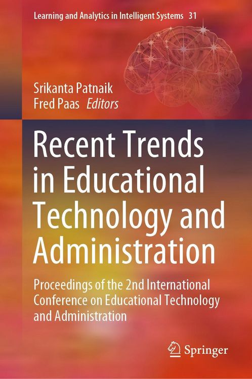 Produktbild: Recent Trends in Educational Technology and Administration