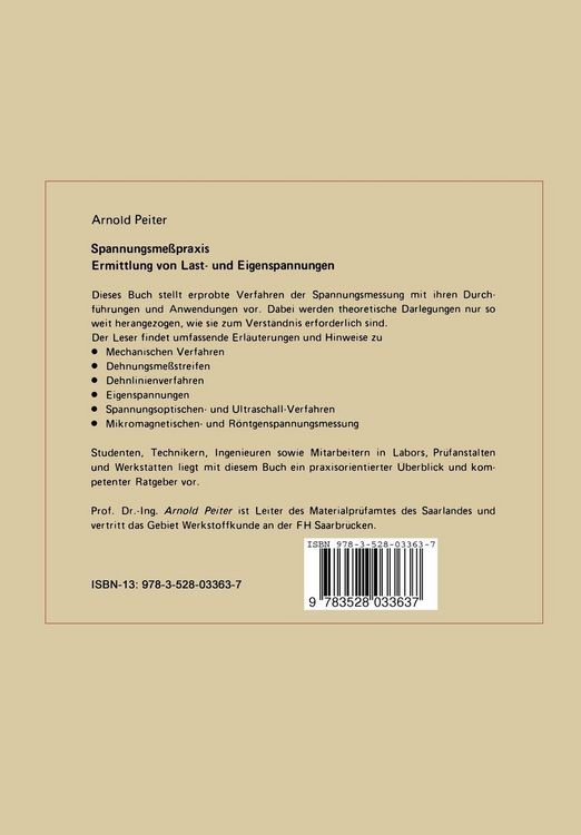 Produktbild: Spannungsme&szlig;praxis