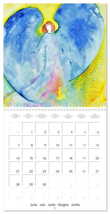 Produktbild: Angels for your soul (Wall Calendar 2027 12 &times; 12 Inch) CALVENDO 12 Month Wall Calendar