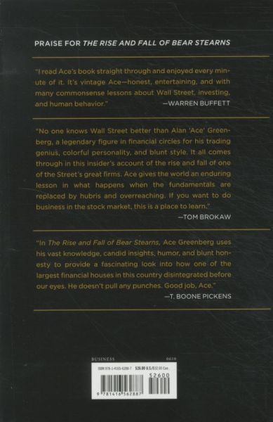 Produktbild: The Rise and Fall of Bear Stearns