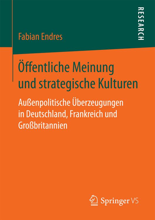 Produktbild: &Ouml;ffentliche Meinung und strategische Kulturen