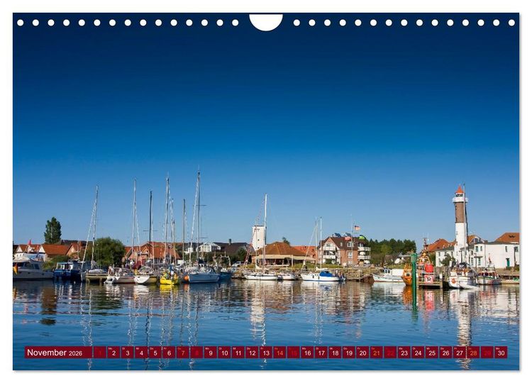 Produktbild: Mecklenburg &ndash; Vorpommern, Sch&ouml;nheiten im Land der Ostseek&uuml;ste (Wandkalender 2026 DIN A4 quer), CALVENDO Monatskalender