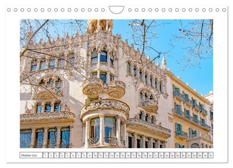 Produktbild: Barcelona - ein Traumreiseziel (Wandkalender 2026 DIN A4 quer), CALVENDO Monatskalender