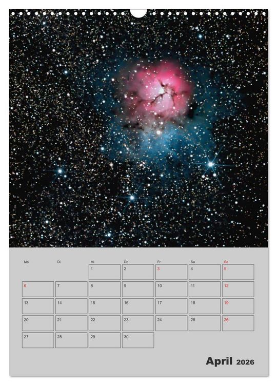 Produktbild: Wunderbares Universum (Wandkalender 2026 DIN A3 hoch), CALVENDO Monatskalender