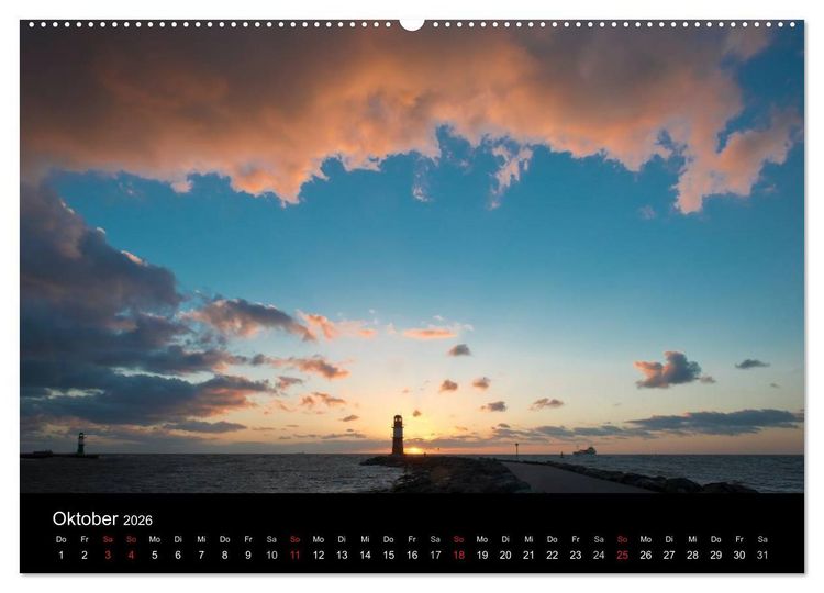 Produktbild: Mecklenburg - Vorpommern (Wandkalender 2026 DIN A2 quer), CALVENDO Monatskalender