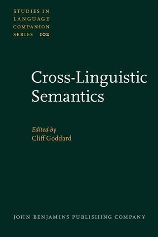 Produktbild: Cross-Linguistic Semantics
