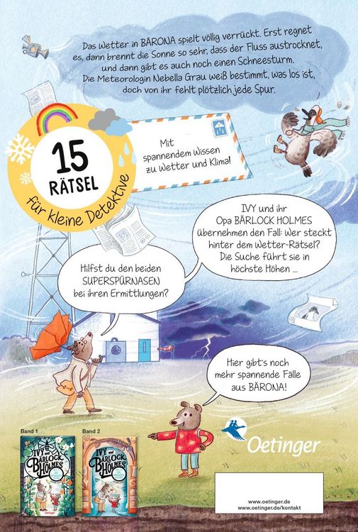 Produktbild: Ivy und B&auml;rlock Holmes. Fall 3: Das Wetter-R&auml;tsel