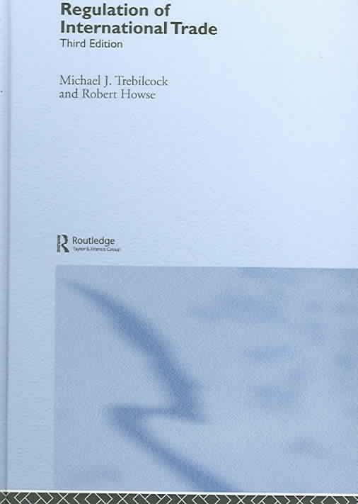 Produktbild: The Regulation of International Trade