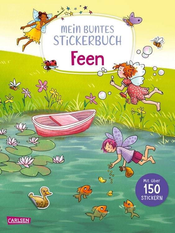 Produktbild: Mein buntes Stickerbuch: Feen