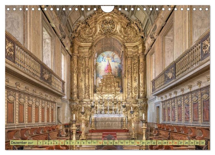 Produktbild: Cidade Guimar&atilde;es (Wandkalender 2027 DIN A4 quer), CALVENDO Monatskalender