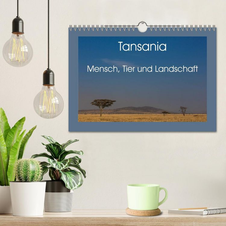 Produktbild: Tansania - Mensch, Tier und Landschaft (Wandkalender 2026 DIN A4 quer), CALVENDO Monatskalender