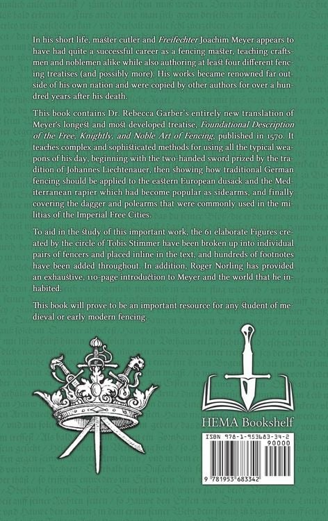 Produktbild: Foundational Description of the Art of Fencing