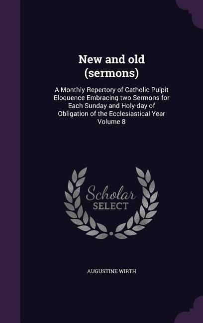 Produktbild: New and old (sermons)