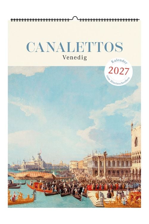 Produktbild: Canalettos Venedig. Wandkalender 2027