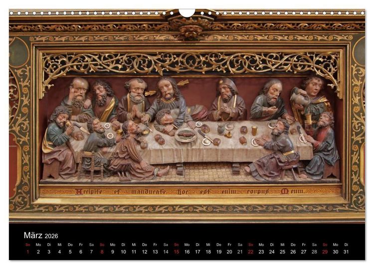 Produktbild: Orte des Glaubens (Wandkalender 2026 DIN A3 quer), CALVENDO Monatskalender