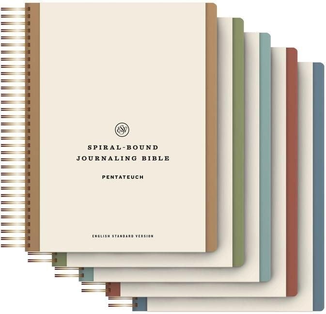 Produktbild: ESV Spiral-Bound Journaling Bible, Five-Volume Set (Hardcover)