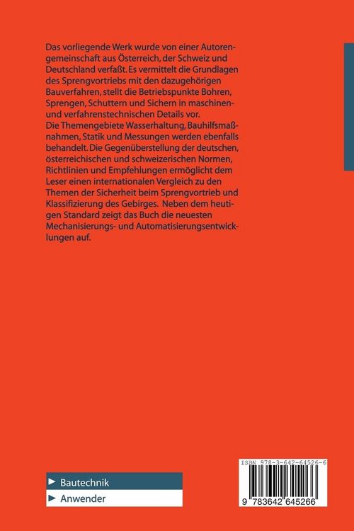 Produktbild: Tunnelbau im Sprengvortrieb