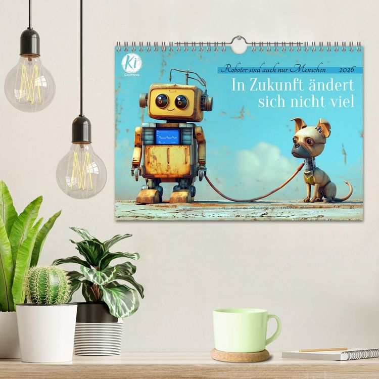 Produktbild: In Zukunft &auml;ndert sich nicht viel (Wandkalender 2026 DIN A4 quer), CALVENDO Monatskalender