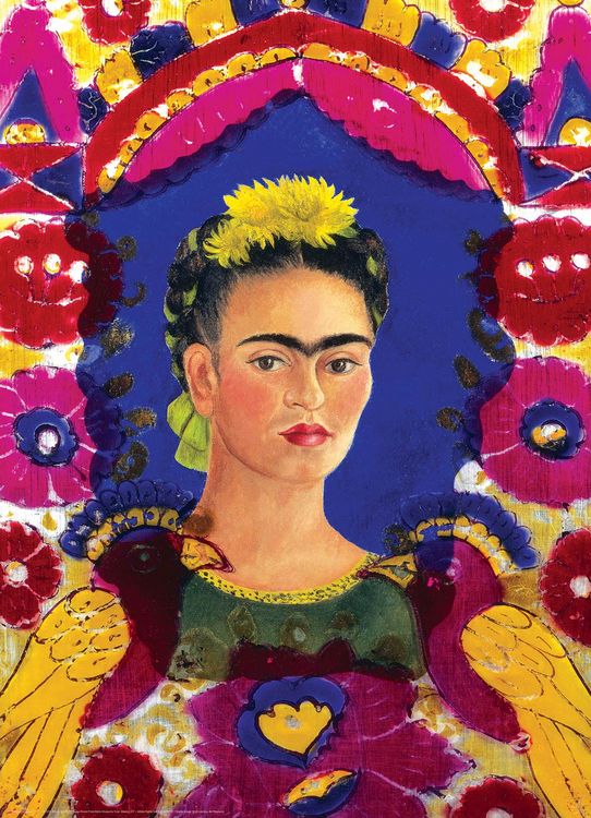 Produktbild: Selbstbildnis - der Rahmen von Frida Kahlo 1000 Teile