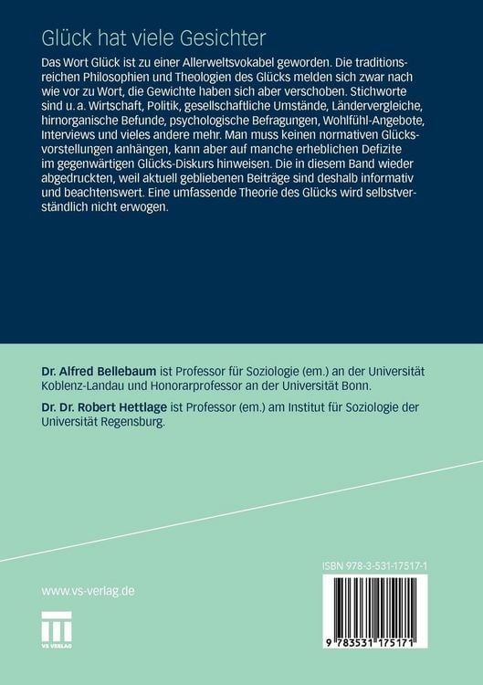 Produktbild: Gl&uuml;ck hat viele Gesichter