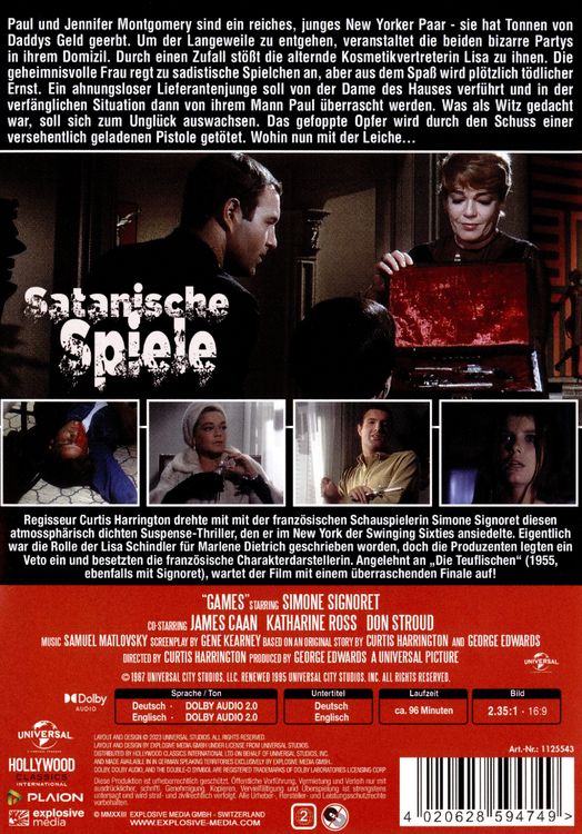 Produktbild: Satanische Spiele