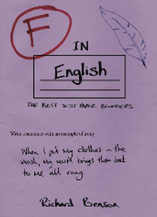 Produktbild: F in English