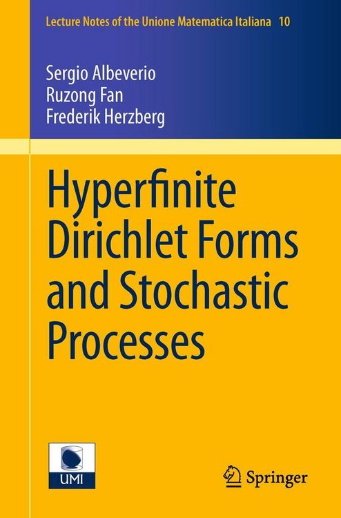 Produktbild: Hyperfinite Dirichlet Forms and Stochastic Processes