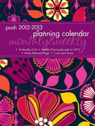 Produktbild: Posh: Bright Blooms Planning Calendar