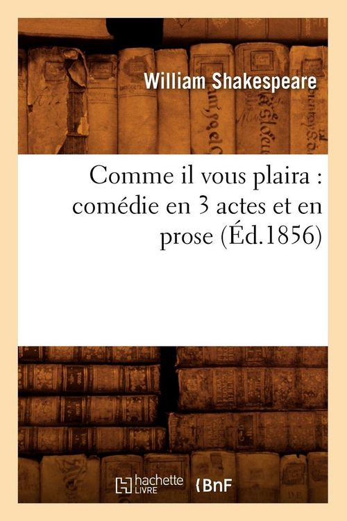 Produktbild: Comme il vous plaira