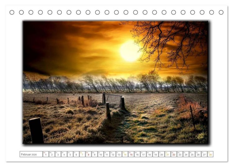 Produktbild: Zwischen den Zeiten - Zeiten der Ruhe und Entspannung (Tischkalender 2026 DIN A5 quer), CALVENDO Monatskalender