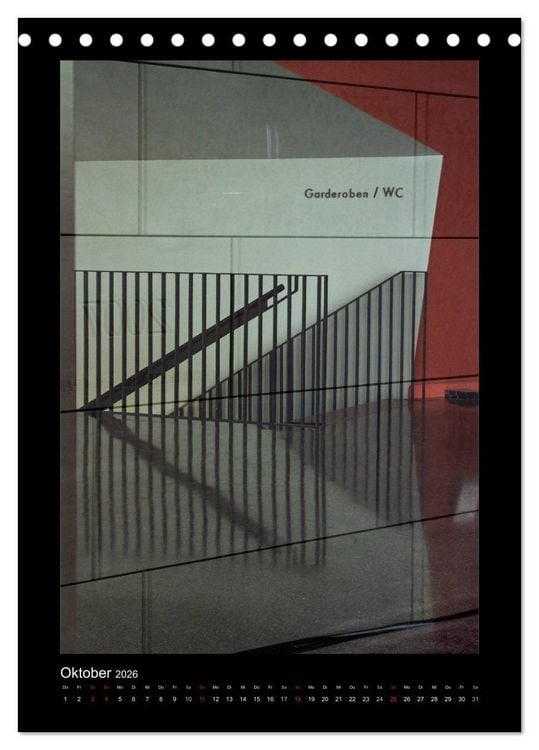 Produktbild: Moderne Architektur (Tischkalender 2026 DIN A5 hoch), CALVENDO Monatskalender