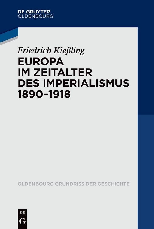 Produktbild: Europa im Zeitalter des Imperialismus 1890-1918