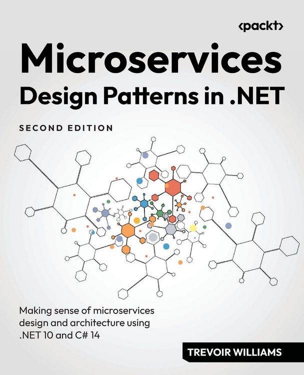 Produktbild: Microservices Design Patterns in .NET - Second Edition
