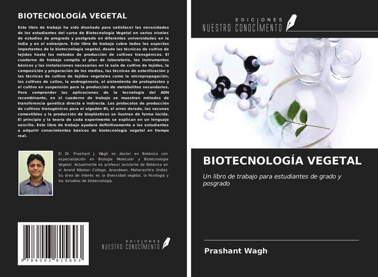 Produktbild: Biotecnolog&iacute;a Vegetal
