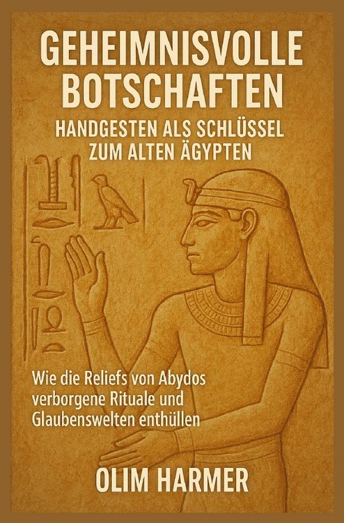 Produktbild: Geheimnisvolle Botschaften: Handgesten als Schl&uuml;ssel zum alten &Auml;gypten