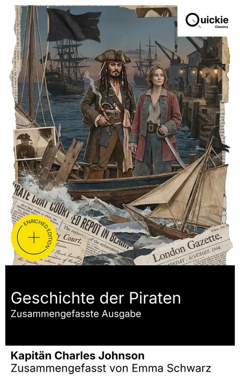 Produktbild: Geschichte der Piraten (Zusammengefasste Ausgabe)