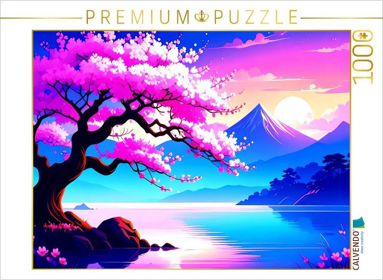 Produktbild: CALVENDO Puzzle Bl&uuml;hende Sch&ouml;nheit im Fr&uuml;hlingslicht | 1000 Teile Lege-Gr&ouml;&szlig;e 64x48cm Foto-Puzzle f&uuml;r gl&uuml;ckliche Stunden