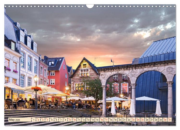 Produktbild: IMPERIAL CITY OF AACHEN (Wall Calendar 2026 DIN A3 landscape), CALVENDO 12 Month Wall Calendar