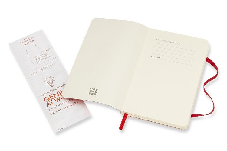 Produktbild: Moleskine Notizbuch P/a6, Punktraster, Soft Cover, Scharlachrot