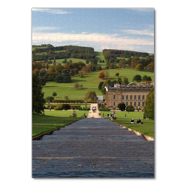 Produktbild: Lais Puzzle Chatsworth House Peak District 500 Teile