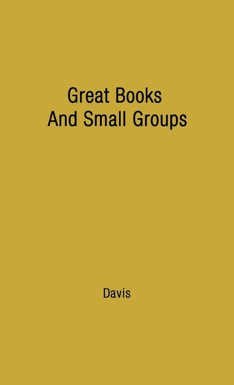 Produktbild: Great Books and Small Groups