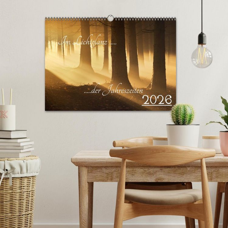 Produktbild: Im Lichtglanz der Jahreszeiten (Wandkalender 2026 DIN A3 quer), CALVENDO Monatskalender