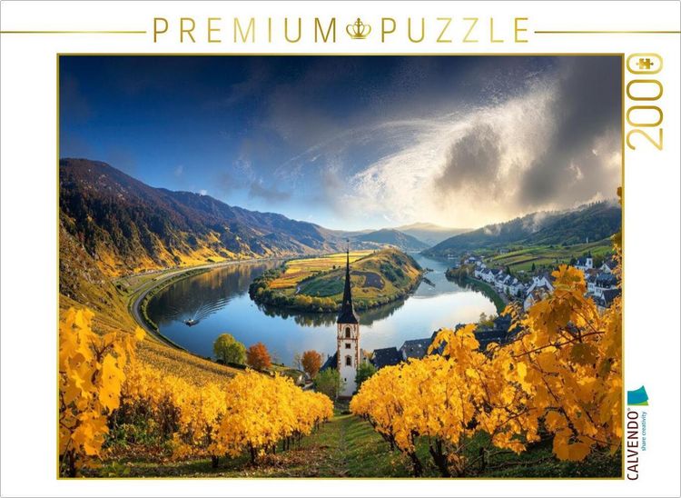 Produktbild: CALVENDO Puzzle Mosel | 2000 Teile Lege-Gr&ouml;&szlig;e 90x67cm Foto-Puzzle f&uuml;r gl&uuml;ckliche Stunden