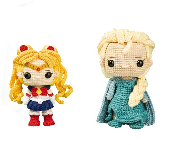 Produktbild: Funkogurumi Elsa. Das inoffizielle H&auml;kelset